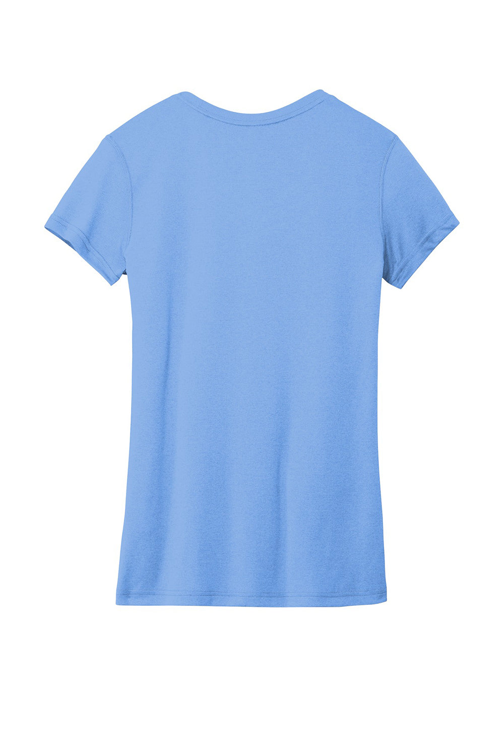 Nike CU7599 Womens Legend Dri-Fit Moisture Wicking Short Sleeve Crewneck T-Shirt Valor Blue Flat Back