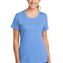 Nike Womens Legend Dri-Fit Moisture Wicking Short Sleeve Crewneck T-Shirt - Valor Blue