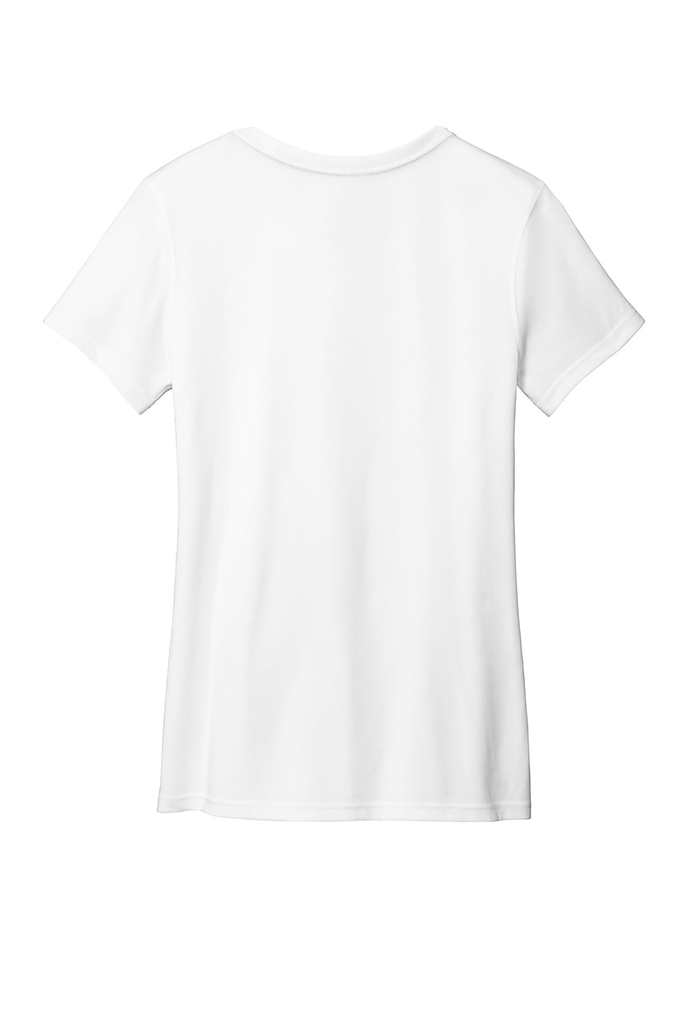 Nike CU7599 Womens Legend Dri-Fit Moisture Wicking Short Sleeve Crewneck T-Shirt White Flat Back