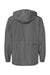 Champion CO125 Mens Wind & Water Resistant Full Zip Hooded Anorak Jacket Graphite Grey Flat Back
