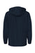Champion CO125 Mens Wind & Water Resistant Full Zip Hooded Anorak Jacket Navy Blue Flat Back