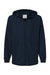 Champion CO125 Mens Wind & Water Resistant Full Zip Hooded Anorak Jacket Navy Blue Flat Front