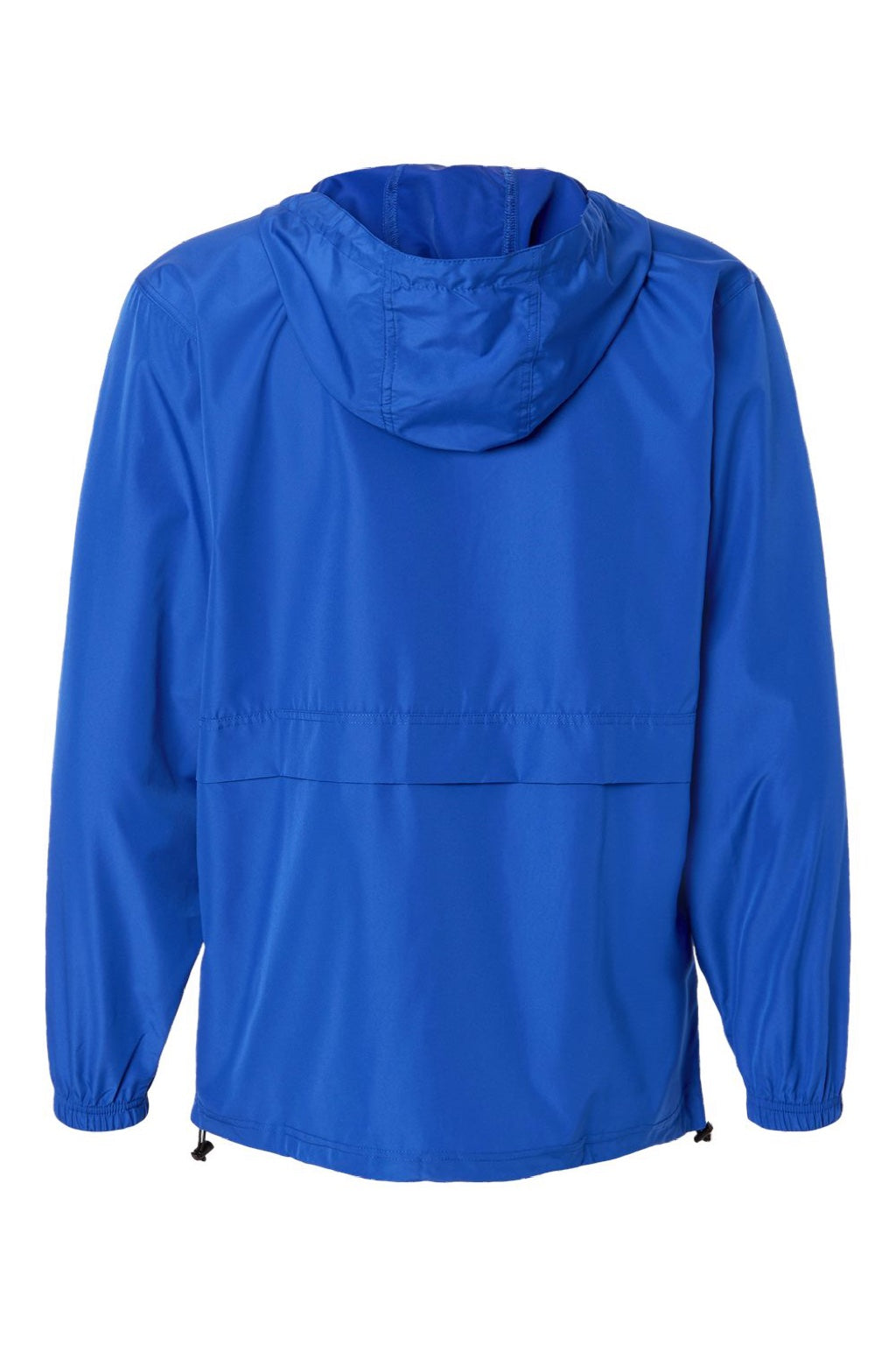 Champion CO125 Mens Wind & Water Resistant Full Zip Hooded Anorak Jacket Royal Blue Flat Back