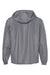 Champion CO200 Mens Packable Wind & Water Resistant Anorak 1/4 Zip Hooded Jacket Graphite Grey Flat Back