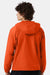Champion CO200 Mens Packable Wind & Water Resistant Anorak 1/4 Zip Hooded Jacket Orange Model Back