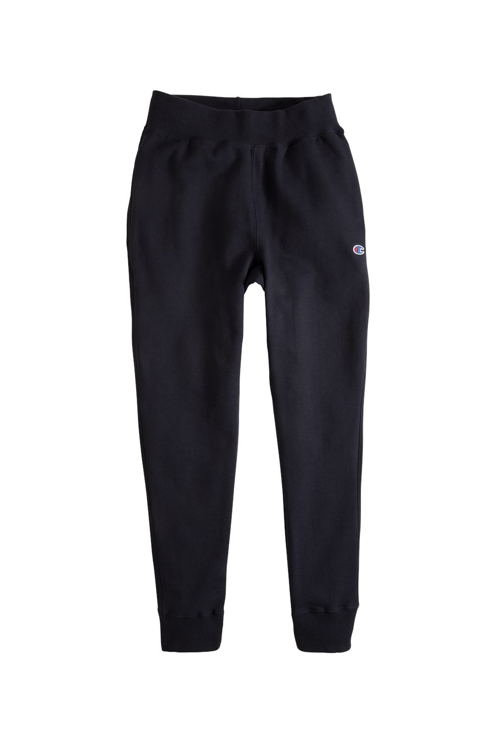 Champion RW25 Mens Reverse Weave Fleece Jogger Sweatpants w/ Pockets Navy Blue Flat Front