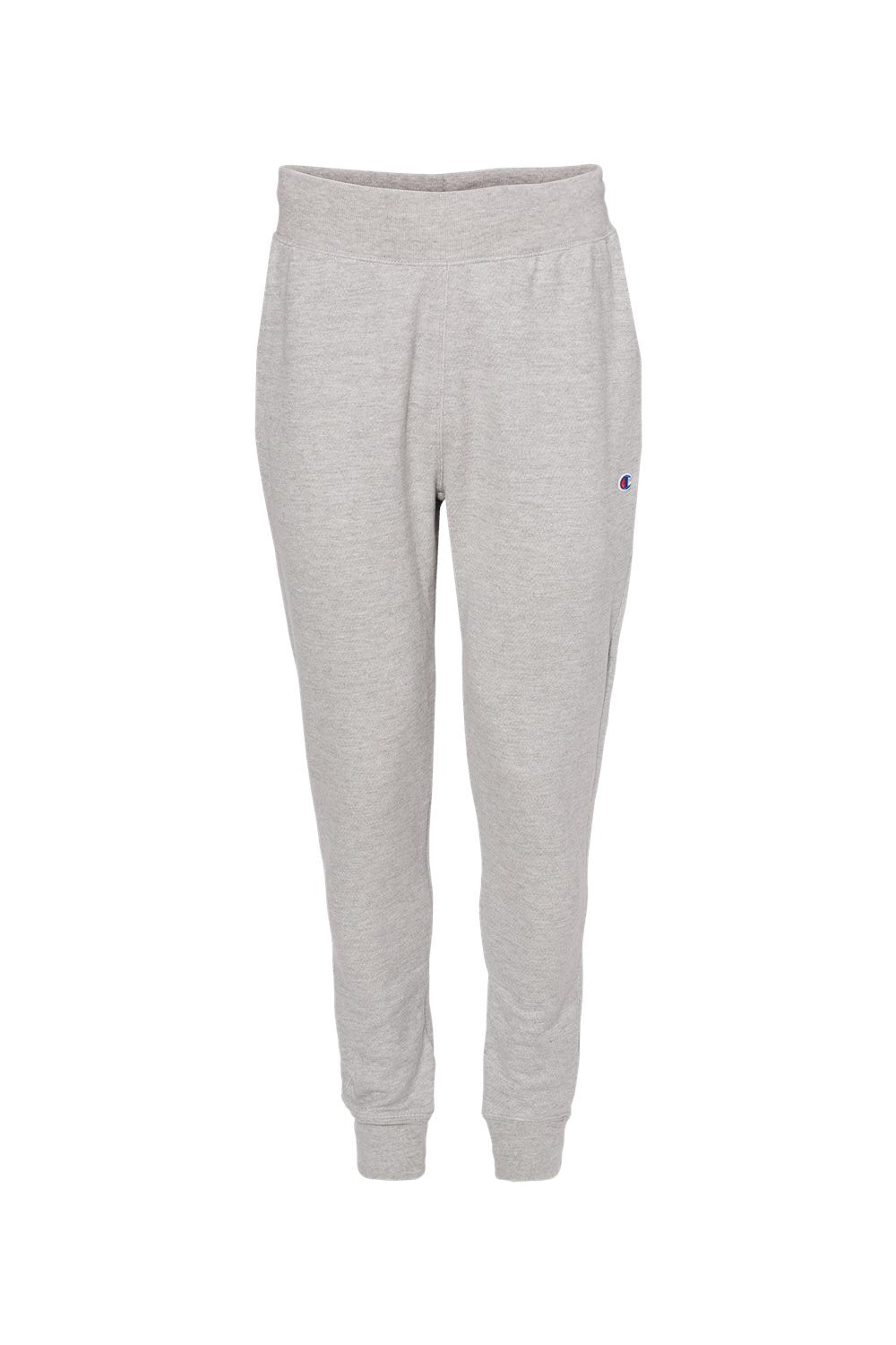 Champion RW25 Mens Reverse Weave Fleece Jogger Sweatpants w/ Pockets Oxford Grey Flat Front