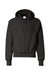 Champion S101/S1051 Mens Shrink Resistant Hooded Sweatshirt Hoodie w/ Pouch Pocket Black Flat Front