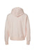 Champion S101/S1051 Mens Shrink Resistant Hooded Sweatshirt Hoodie w/ Pouch Pocket Body Blush Pink Flat Back