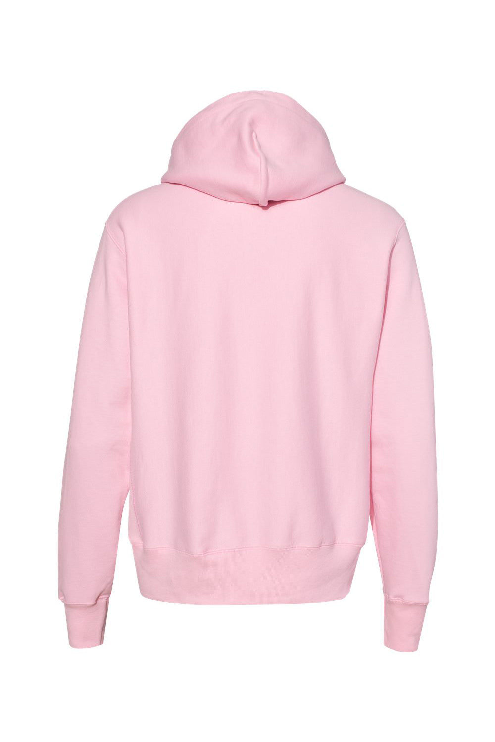 Champion S101/S1051 Mens Shrink Resistant Hooded Sweatshirt Hoodie w/ Pouch Pocket Candy Pink Flat Back