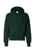 Champion S101/S1051 Mens Shrink Resistant Hooded Sweatshirt Hoodie w/ Pouch Pocket Dark Green Flat Front