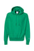Champion S101/S1051 Mens Shrink Resistant Hooded Sweatshirt Hoodie w/ Pouch Pocket Kelly Green Flat Front