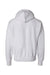Champion S101/S1051 Mens Shrink Resistant Hooded Sweatshirt Hoodie w/ Pouch Pocket Silver Grey Flat Back
