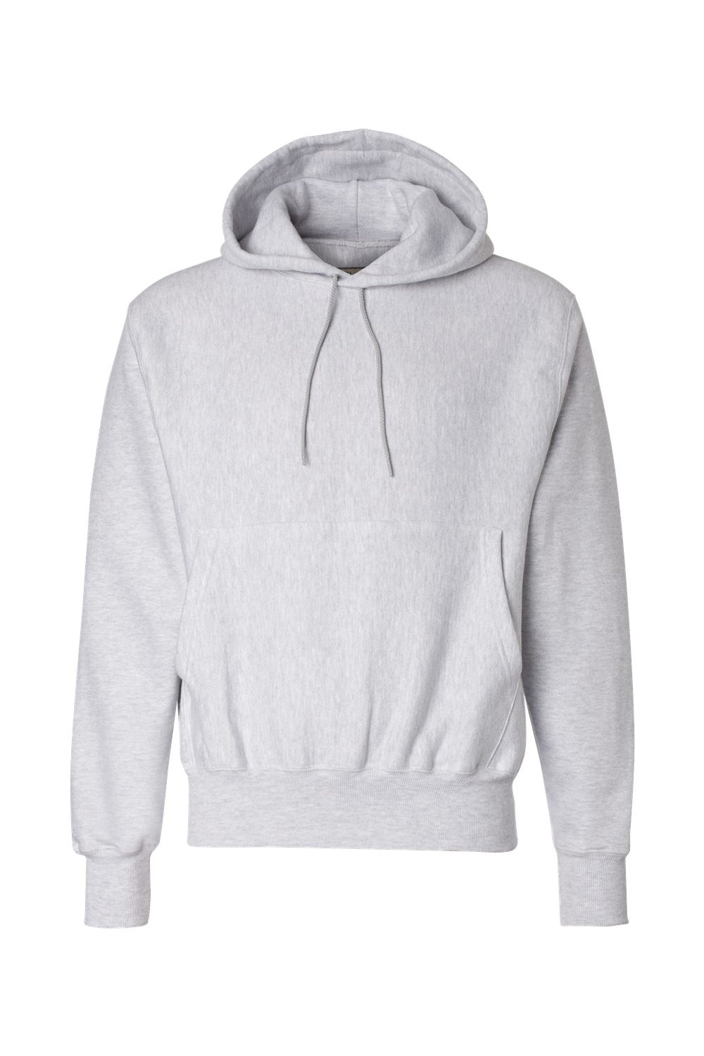 Champion S101/S1051 Mens Shrink Resistant Hooded Sweatshirt Hoodie w/ Pouch Pocket Silver Grey Flat Front