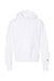 Champion S101/S1051 Mens Shrink Resistant Hooded Sweatshirt Hoodie w/ Pouch Pocket White Flat Front
