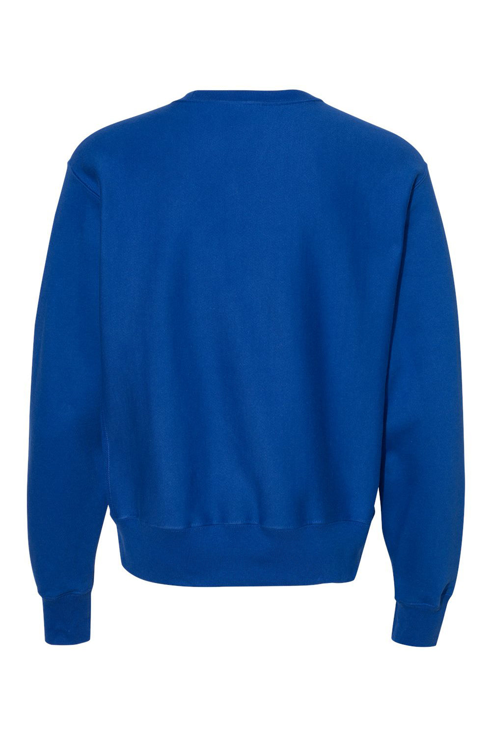 Champion S149/S1049 Mens Shrink Resistant Crewneck Sweatshirt Athletic Royal Blue Flat Back