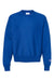 Champion S149/S1049 Mens Shrink Resistant Crewneck Sweatshirt Athletic Royal Blue Flat Front