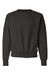 Champion S149/S1049 Mens Shrink Resistant Crewneck Sweatshirt Black Flat Front