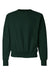 Champion S149/S1049 Mens Shrink Resistant Crewneck Sweatshirt Dark Green Flat Back