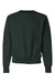 Champion S149/S1049 Mens Shrink Resistant Crewneck Sweatshirt Dark Green Flat Front