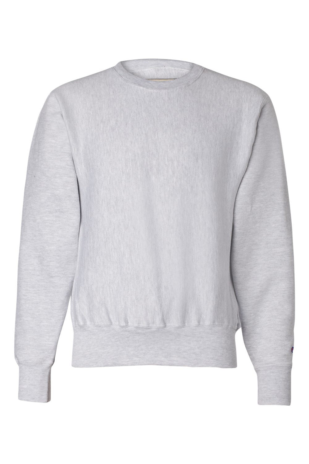 Champion S149/S1049 Mens Shrink Resistant Crewneck Sweatshirt Silver Grey Flat Front