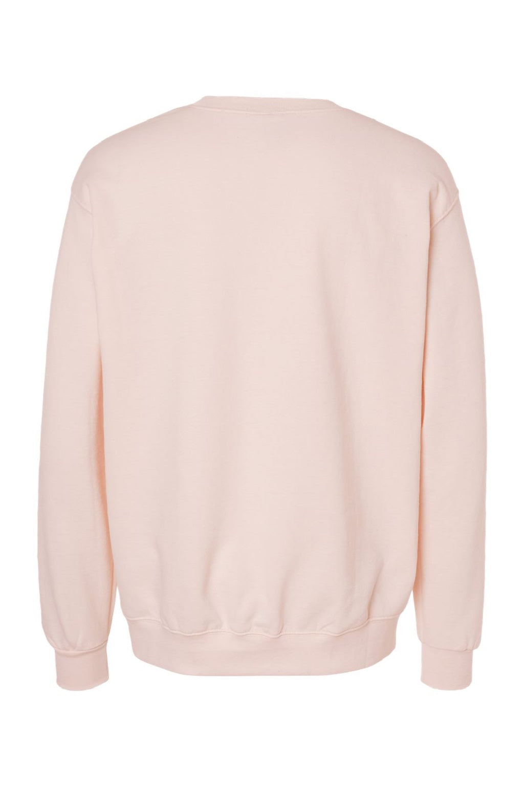 Champion S600 Mens Double Dry Eco Moisture Wicking Fleece Crewneck Sweatshirt Body Blush Pink Flat Back