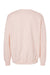 Champion S600 Mens Double Dry Eco Moisture Wicking Fleece Crewneck Sweatshirt Body Blush Pink Flat Back