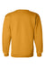 Champion S600 Mens Double Dry Eco Moisture Wicking Fleece Crewneck Sweatshirt Gold Flat Back