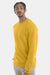 Champion S600 Mens Double Dry Eco Moisture Wicking Fleece Crewneck Sweatshirt Gold Model Side