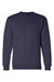 Champion S600 Mens Double Dry Eco Moisture Wicking Fleece Crewneck Sweatshirt Navy Blue Flat Front