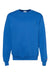 Champion S600 Mens Double Dry Eco Moisture Wicking Fleece Crewneck Sweatshirt Royal Blue Flat Front