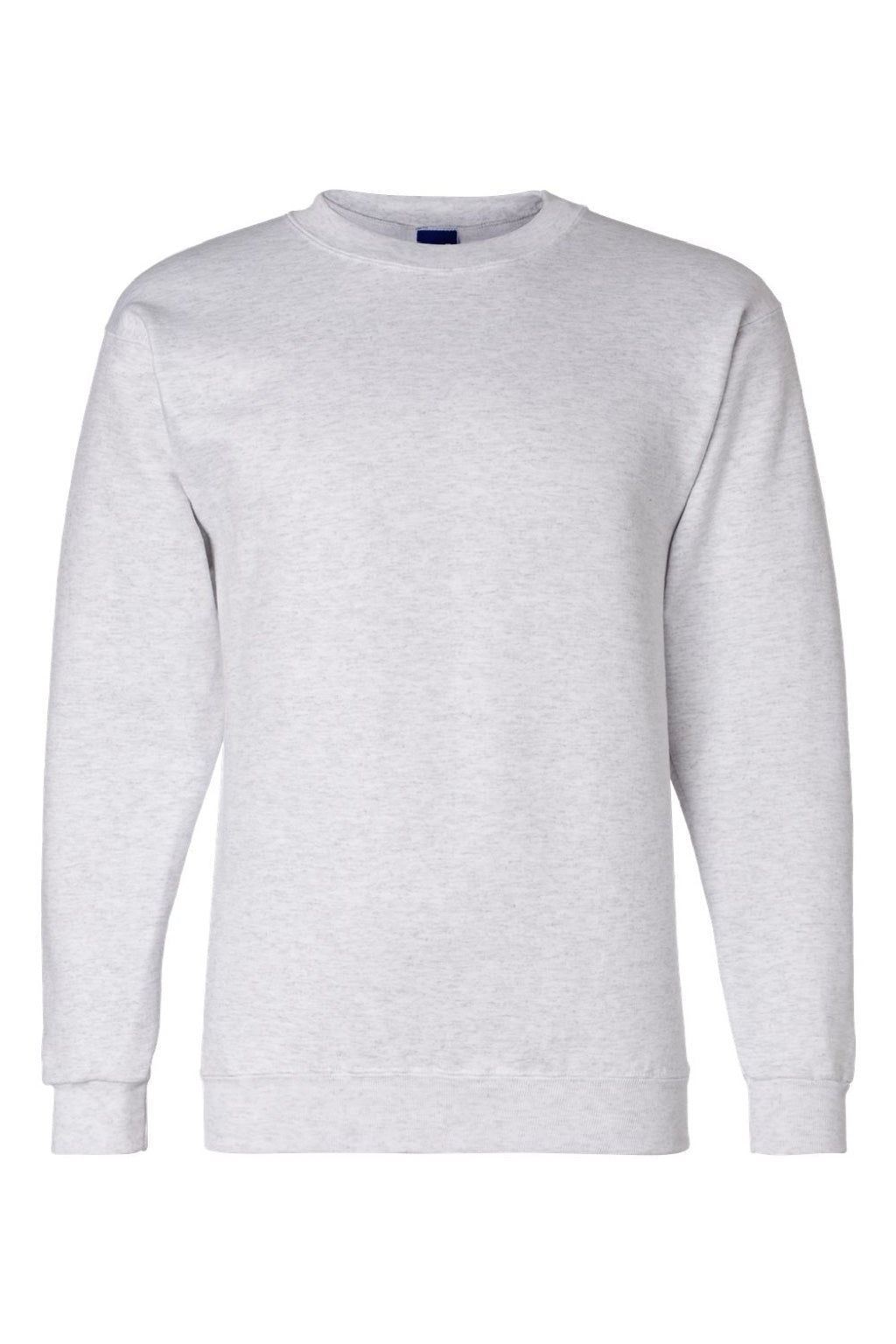 Champion S600 Mens Double Dry Eco Moisture Wicking Fleece Crewneck Sweatshirt Silver Grey Flat Front