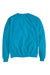 Champion S600 Mens Double Dry Eco Moisture Wicking Fleece Crewneck Sweatshirt Tempo Teal Blue Flat Back