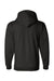 Champion S700 Mens Double Dry Eco Moisture Wicking Fleece Hooded Sweatshirt Hoodie w/ Pouch Pocket Black Flat Back