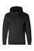 Champion S700 Mens Double Dry Eco Moisture Wicking Fleece Hooded Sweatshirt Hoodie w/ Pouch Pocket Black Flat Front