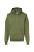 Champion S700 Mens Double Dry Eco Moisture Wicking Fleece Hooded Sweatshirt Hoodie w/ Pouch Pocket Fresh Olive Green Flat Front