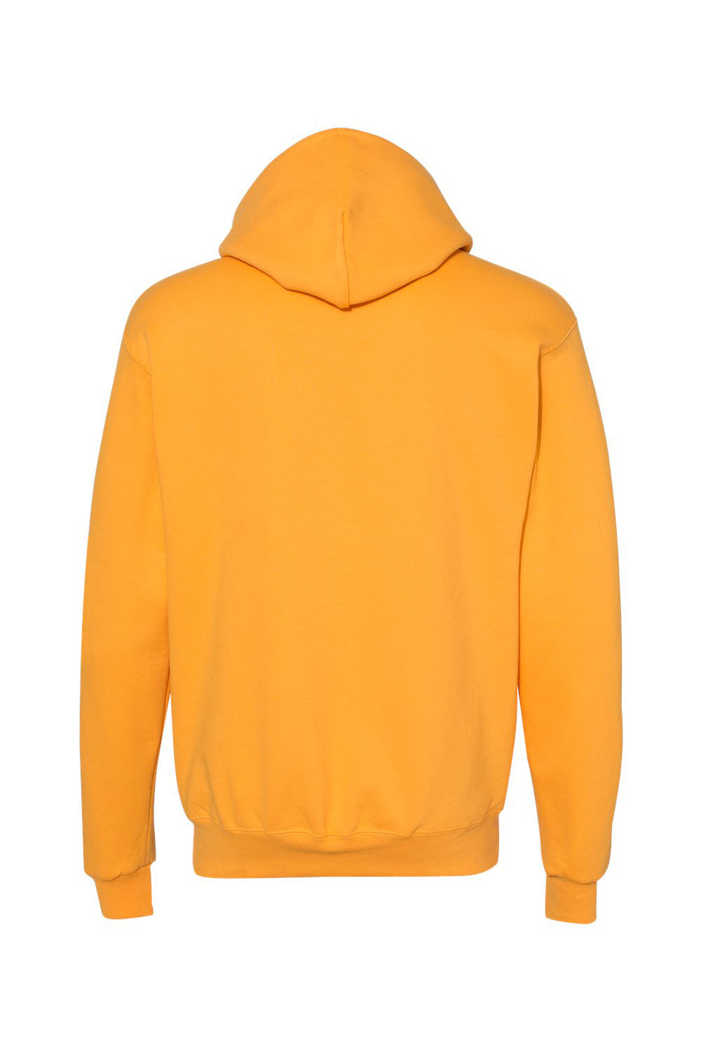 Champion S700 Mens Double Dry Eco Moisture Wicking Fleece Hooded Sweatshirt Hoodie w/ Pouch Pocket Gold Flat Back