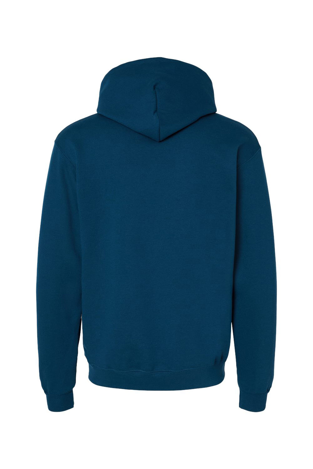Champion S700 Mens Double Dry Eco Moisture Wicking Fleece Hooded Sweatshirt Hoodie w/ Pouch Pocket Late Night Blue Flat Back