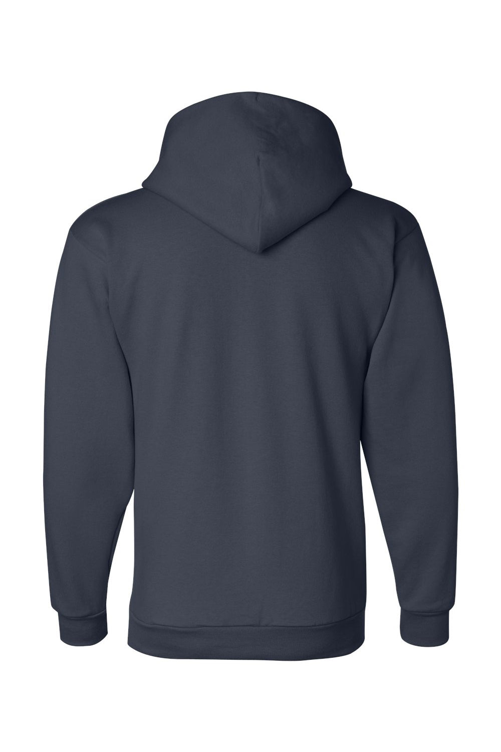 Champion S700 Mens Double Dry Eco Moisture Wicking Fleece Hooded Sweatshirt Hoodie w/ Pouch Pocket Navy Blue Flat Back