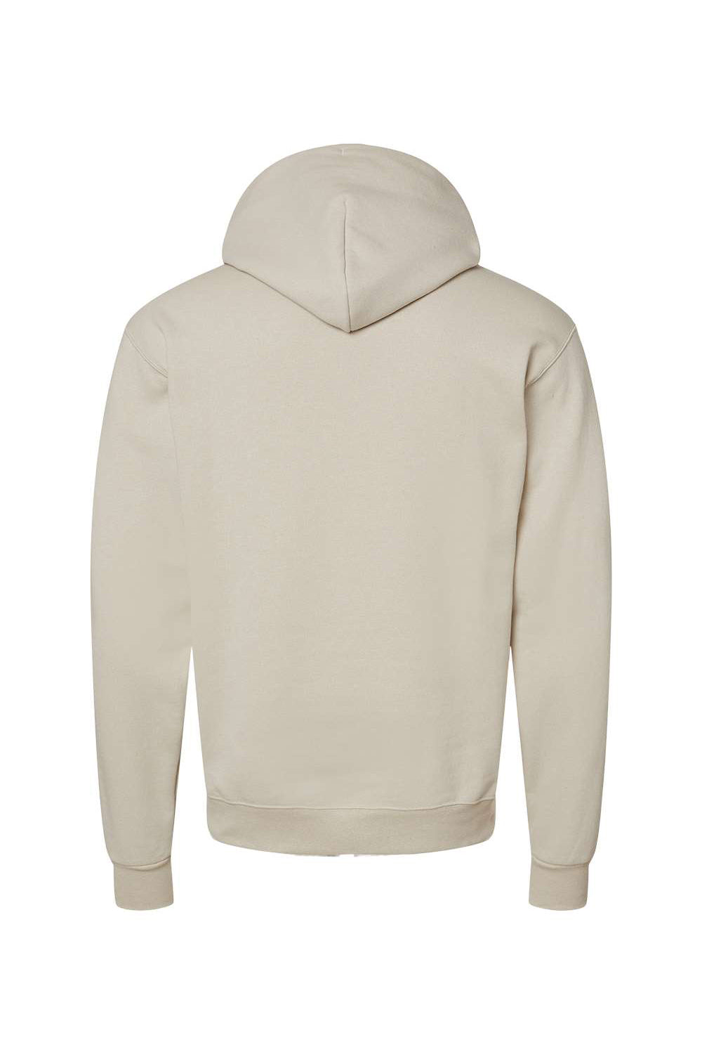 Champion S700 Mens Double Dry Eco Moisture Wicking Fleece Hooded Sweatshirt Hoodie w/ Pouch Pocket Sand Flat Back
