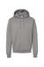 Champion S700 Mens Double Dry Eco Moisture Wicking Fleece Hooded Sweatshirt Hoodie w/ Pouch Pocket Stone Grey Flat Front