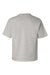Champion T105 Mens Heritage Short Sleeve Crewneck T-Shirt Oxford Grey Flat Back