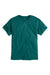 Champion T425 Mens Short Sleeve Crewneck T-Shirt Emerald Green Flat Front