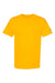 Champion T425 Mens Short Sleeve Crewneck T-Shirt Gold Flat Front