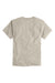 Champion T425 Mens Short Sleeve Crewneck T-Shirt Sand Flat Back