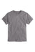 Champion T425 Mens Short Sleeve Crewneck T-Shirt Stone Grey Flat Front