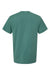 ComfortWash By Hanes GDH100 Mens Short Sleeve Crewneck T-Shirt Cactus Green Flat Back