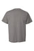 ComfortWash By Hanes GDH100 Mens Short Sleeve Crewneck T-Shirt Concrete Grey Flat Back