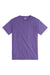 ComfortWash By Hanes GDH150 Mens Short Sleeve Crewneck T-Shirt w/ Pocket Lavender Purple Flat Front
