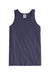 ComfortWash By Hanes GDH300 Mens Tank Top Anchor Slate Blue Flat Front